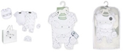 Rock-A-Bye Baby Boutique Baby Boys and Girls 5 Piece Stars Layette Gift Set